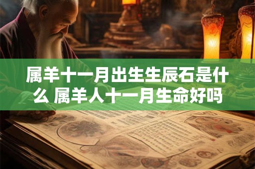 属羊十一月出生生辰石是什么 属羊人十一月生命好吗 属羊十一月出生生辰石是什么 属羊人十一月生命好吗