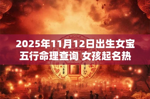 2025年11月12日出生女宝五行命理查询 女孩起名热门新款