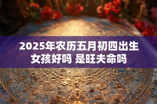 2025年农历五月初四出生女孩好吗 是旺夫命吗