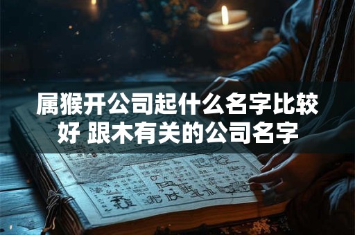 属猴开公司起什么名字比较好 跟木有关的公司名字
