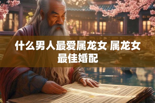 什么男人最爱属龙女 属龙女最佳婚配
