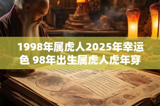 1998年属虎人2025年幸运色 98年出生属虎人虎年穿什么颜色衣服好