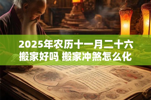 2025年农历十一月二十六搬家好吗 搬家冲煞怎么化解