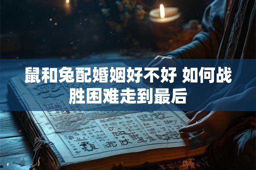 鼠和兔配婚姻好不好 如何战胜困难走到最后