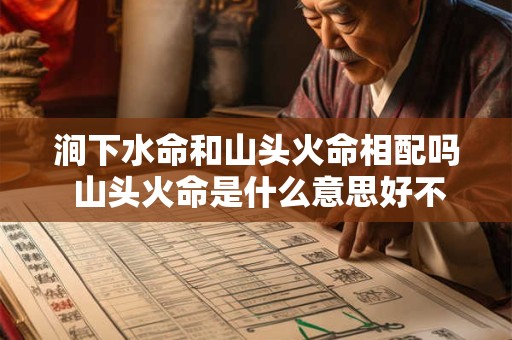 涧下水命和山头火命相配吗 山头火命是什么意思好不好