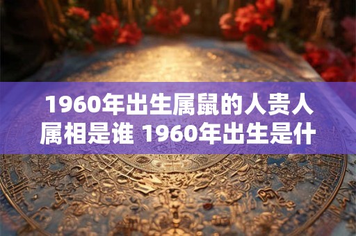 1960年出生属鼠的人贵人属相是谁 1960年出生是什么命