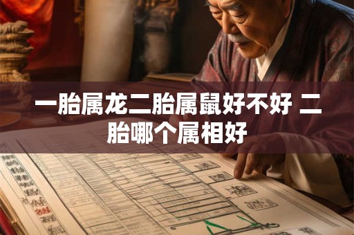 一胎属龙二胎属鼠好不好 二胎哪个属相好
