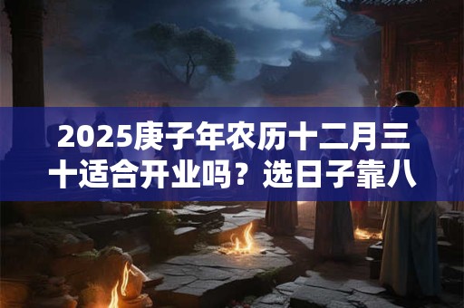 2025庚子年农历十二月三十适合开业吗？选日子靠八字五行