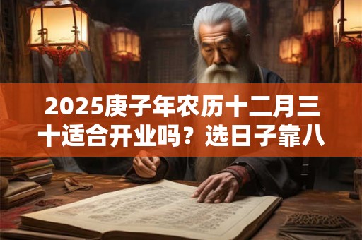 2025庚子年农历十二月三十适合开业吗？选日子靠八字五行