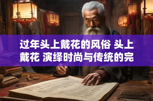 过年头上戴花的风俗 头上戴花 演绎时尚与传统的完美融合 过年头上戴花的风俗 头上戴花 演绎时尚与传统的完美融合