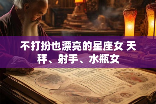 不打扮也漂亮的星座女 天秤、射手、水瓶女 不打扮也漂亮的星座女 天秤、射手、水瓶女