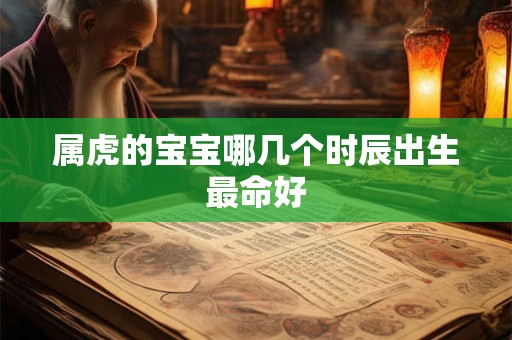 属虎的宝宝哪几个时辰出生最命好