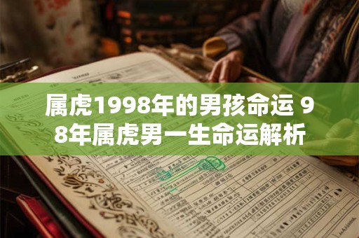 属虎1998年的男孩命运 98年属虎男一生命运解析