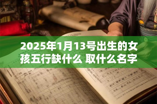 2025年1月13号出生的女孩五行缺什么 取什么名字好
