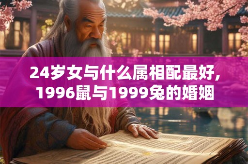 24岁女与什么属相配最好,1996鼠与1999兔的婚姻