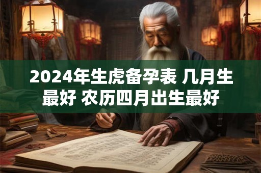 2024年生虎备孕表 几月生最好 农历四月出生最好
