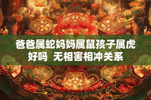 爸爸属蛇妈妈属鼠孩子属虎好吗  无相害相冲关系