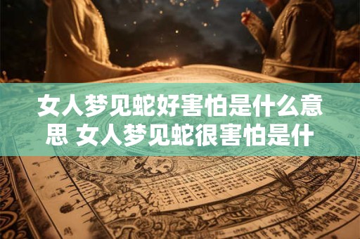 女人梦见蛇好害怕是什么意思 女人梦见蛇很害怕是什么意思