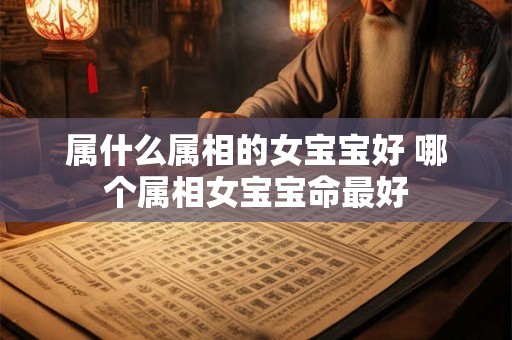 属什么属相的女宝宝好 哪个属相女宝宝命最好