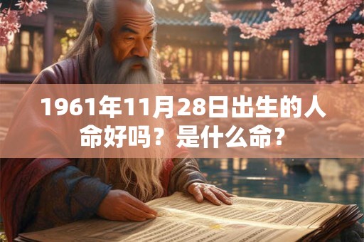 1961年11月28日出生的人命好吗？是什么命？