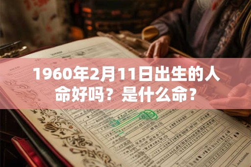 1960年2月11日出生的人命好吗？是什么命？