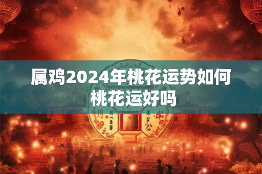 属鸡2024年桃花运势如何 桃花运好吗