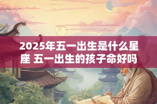 2025年五一出生是什么星座 五一出生的孩子命好吗