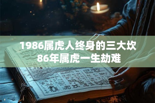 1986属虎人终身的三大坎 86年属虎一生劫难