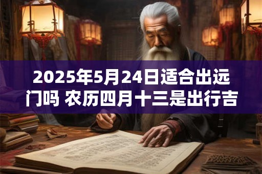 2025年5月24日适合出远门吗 农历四月十三是出行吉日吗