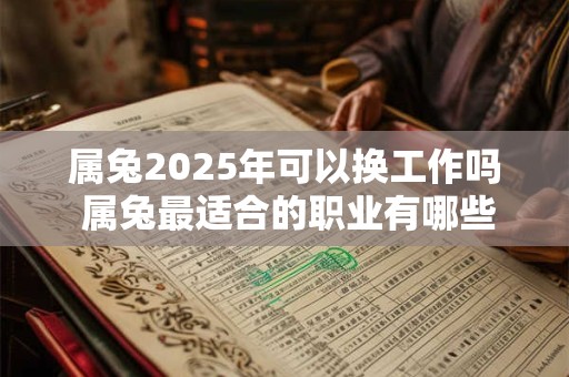 属兔2025年可以换工作吗 属兔最适合的职业有哪些