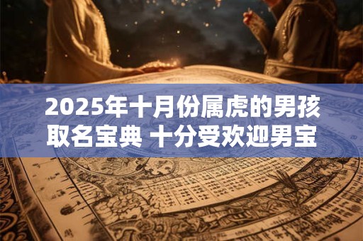 2025年十月份属虎的男孩取名宝典 十分受欢迎男宝宝名字