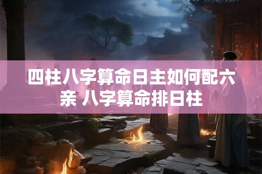 四柱八字算命日主如何配六亲 八字算命排日柱