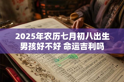 2026年农历七月初八出生男孩好不好 命运吉利吗 2026年农历七月初八出生男孩好不好 命运吉利吗