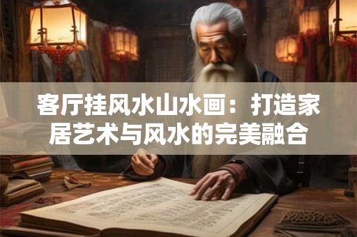 客厅挂风水山水画：打造家居艺术与风水的完美融合