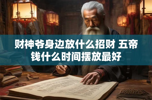 财神爷身边放什么招财 五帝钱什么时间摆放最好