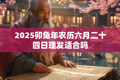 2026卯兔年农历六月二十四日理发适合吗 2026卯兔年农历六月二十四日理发适合吗