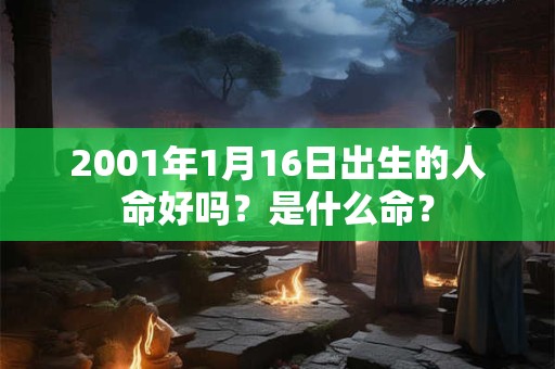 2001年1月16日出生的人命好吗？是什么命？