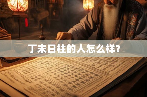丁未日柱的人怎么样？