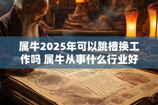 属牛2025年可以跳槽换工作吗 属牛从事什么行业好