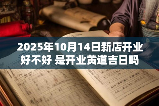 2025年10月14日新店开业好不好 是开业黄道吉日吗