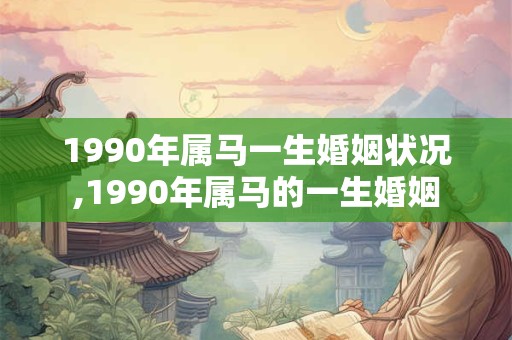 1990年属马一生婚姻状况,1990年属马的一生婚姻