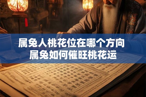 属兔人桃花位在哪个方向 属兔如何催旺桃花运