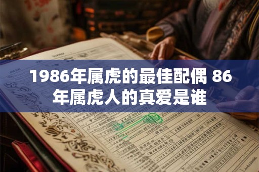 1986年属虎的最佳配偶 86年属虎人的真爱是谁 1986年属虎的最佳配偶 86年属虎人的真爱是谁