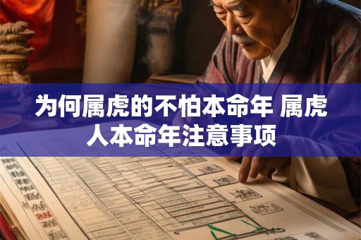 为何属虎的不怕本命年 属虎人本命年注意事项