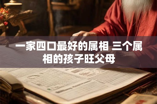 一家四口最好的属相 三个属相的孩子旺父母