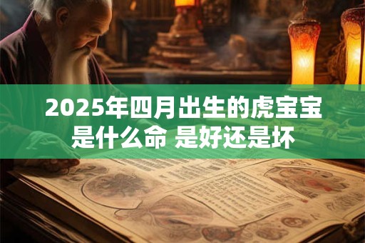 2025年四月出生的虎宝宝是什么命 是好还是坏