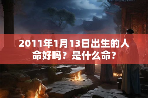 2011年1月13日出生的人命好吗？是什么命？