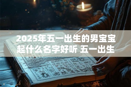 2025年五一出生的男宝宝起什么名字好听 五一出生男孩起名最佳字