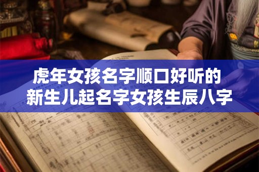 虎年女孩名字顺口好听的 新生儿起名字女孩生辰八字起名免费