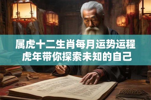 属虎十二生肖每月运势运程 虎年带你探索未知的自己！